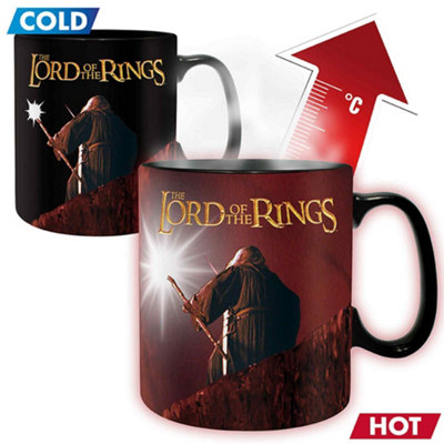 The Lord of The Rings You Shall Not Pass Heat Change 460ml Ceramic Mug