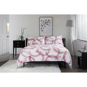 The Lyndon Company Cafe Royal Cotton Bedlinen Duvet set Pink