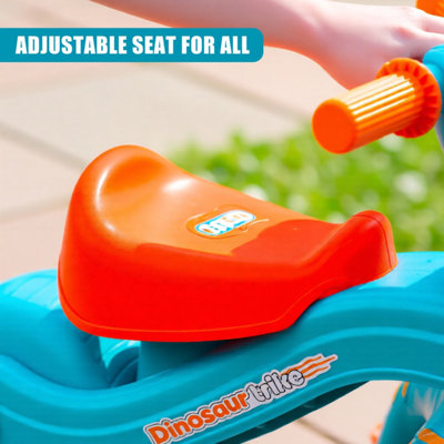 The Magic Toy Shop Dinosaur Trike Ride On Toy with Sounds Interactive ...