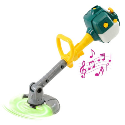 The Magic Toy Shop Kids Toy Strimmer Garden Trimmer Lights Sounds ...