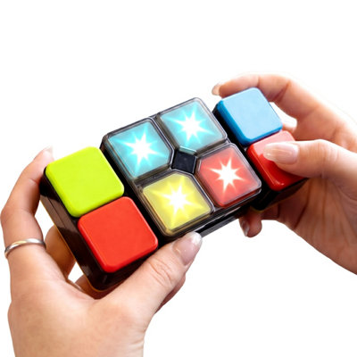 The Magic Toy Shop Magic Cube Game Electronic Handheld Puzzle Colours ...