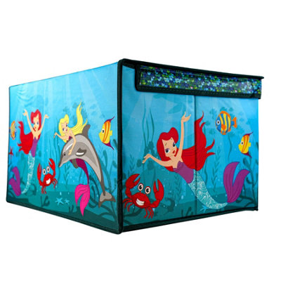 The Magic Toy Shop Storage Box Large Collapsible Mermaid Design Folding ...