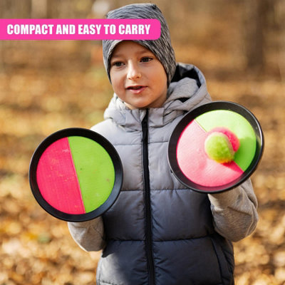 The Magic Toy Shop Toss and Catch It Game Ball and Catchers Set Kids ...