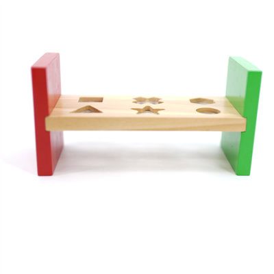 The Magic Toy Shop Wooden Hammer Workbench Early Educational Game Toy ...
