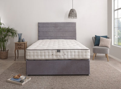 The Mayfield 2000 Pocket Mattress. Handmade Luxury and Superior Support 4ft Small Double (120cm x 190cm)