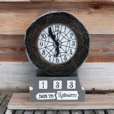 The Nightmare Before Christmas Countdown Alarm Clock