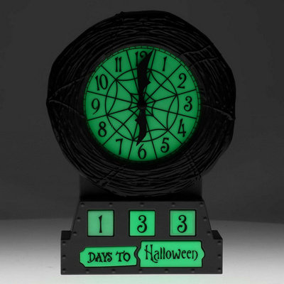 The Nightmare Before Christmas Countdown Alarm Clock