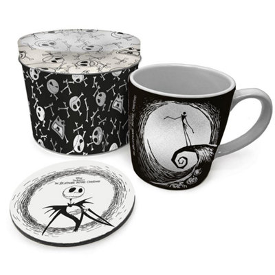 The Nightmare Before Christmas Logo Jack Skellington Gift Set Black/White (One Size)