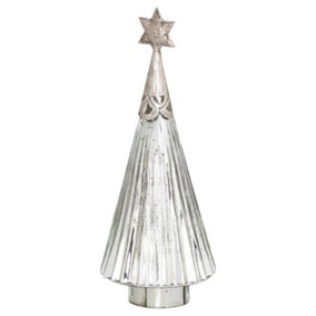 The Noel Collection Gl Star Christmas Ornament Silver (39cm x 13cm x 13cm)