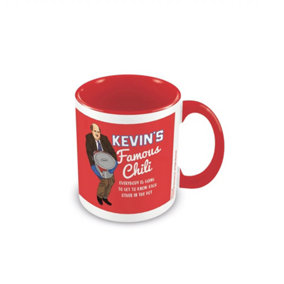 The Office Kevins Famous Chili Inner Two Tone Mug Red/White/Black (One Size)