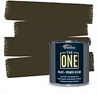 The One Paint Gloss Brown 250ml