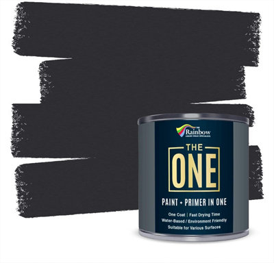 The One Paint Gloss Charcoal 250ml