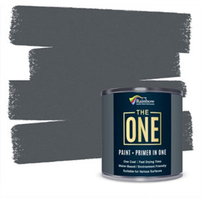 The One Paint Gloss Dark Grey 250ml