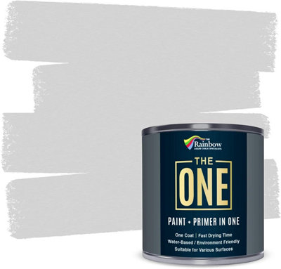 The One Paint Gloss Light Grey 250ml