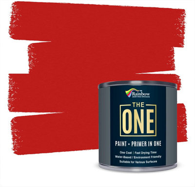 The One Paint Gloss Red 2.5 Litre