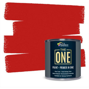The One Paint Matte Red 1 Litre