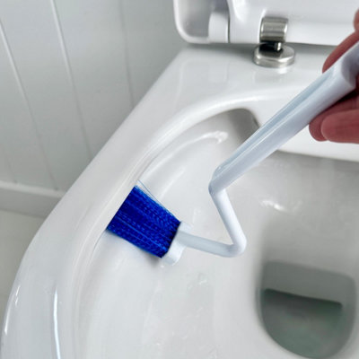The Original Home Valet Under Rim Toilet Brush With Unique Holder