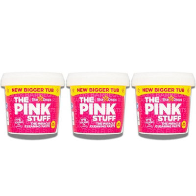 The Pink Stuff Cleaning Paste The Miracle 850gm x 3