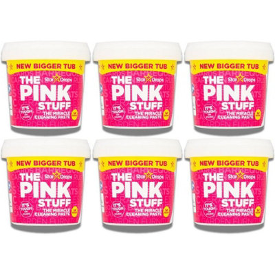 The Pink Stuff Cleaning Paste The Miracle 850gm x 6