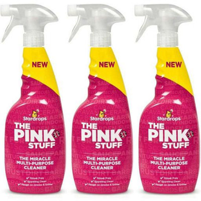 The Pink Stuff - The Miracle Multi-Purpose Cleaner 750ml (Pack of 3)