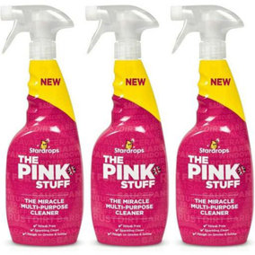 The Pink Stuff - The Miracle Multi-Purpose Cleaner 750ml (Pack of 3)