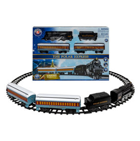 The Polar Express 28 Piece Train Set Locomotive Railway Playset Toy Vehicle