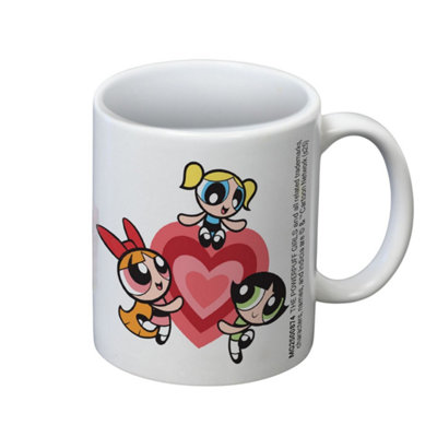 The Powerpuff Girls Hearts 325ml Mug Multicoloured (One Size)
