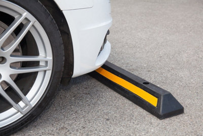 The Ramp People 2m Wheel Stop with Fixings Rubber Parking Block