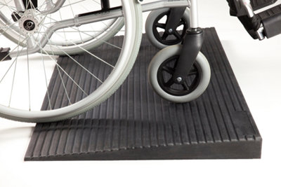 The Ramp People 65mm Rubber Threshold Ramp for Wheelchairs, Disabled Access, Motorbikes, Cars and Pets 4mm - 100mm Options