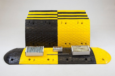 The Ramp People 9.5m Heavy Duty Speed Bump Kit 60mm/10mph