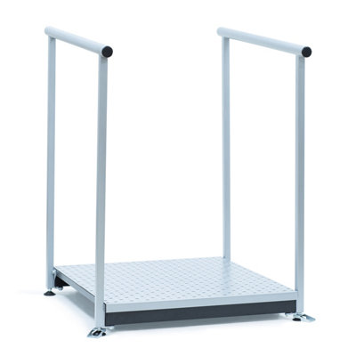 The Ramp People Adjustable Half Step with Handrails - Large - Outdoor ...