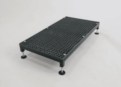 The Ramp People Adjustable Step Stool - Half Step 300kg Capacity Anti ...