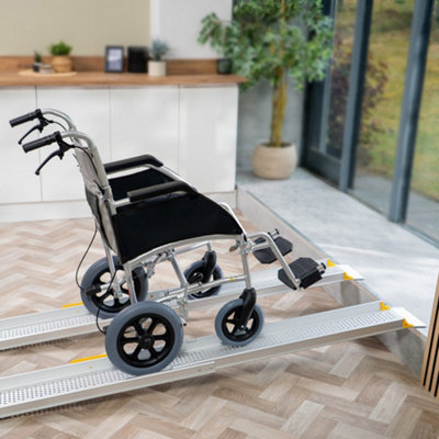 The Ramp People Adjustable Telescopic Wheelchair Ramps 10ft Pair ...