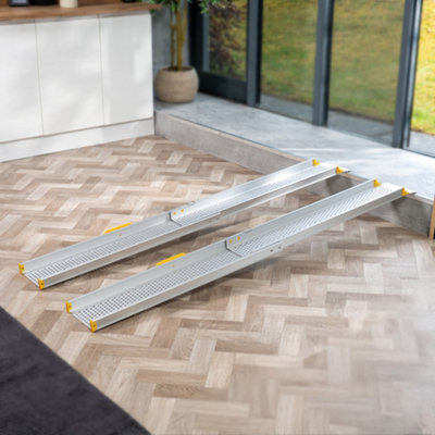 The Ramp People Adjustable Telescopic Wheelchair Ramps 10ft Pair ...