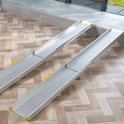 The Ramp People Adjustable Telescopic Wheelchair Ramps 10ft Pair ...