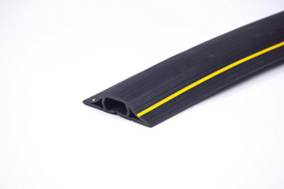 The Ramp People Cable Protector 1m - 9m Black & Yellow Channel Size ...