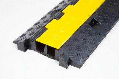 The Ramp People Cable Protector 2 Channel - 30mm Channel Cable Ramp Rubber