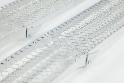 The Ramp People Folding Loading Ramps Mesh Surface 226cm x 28.5cm x ...