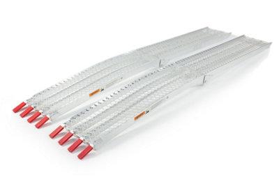 The Ramp People Folding Loading Ramps Mesh Surface 226cm x 28.5cm x ...