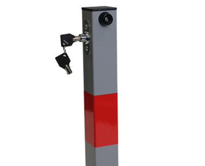 The Ramp People Folding Parking Bollard With Keys - Driveway Security ...