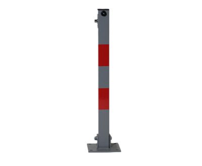 The Ramp People Folding Parking Bollard With Keys - Driveway Security ...