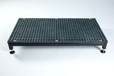 The Ramp People Half Step Black 76cm x 45cm GRP Slip Resistant Surface ...
