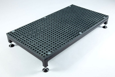 The Ramp People Half Step Black 76cm x 45cm GRP Slip Resistant Surface ...