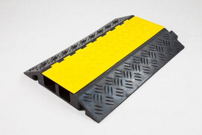 The Ramp People 2-Channel Rubber Cable Protector (1000mm X 254mm X 50mm