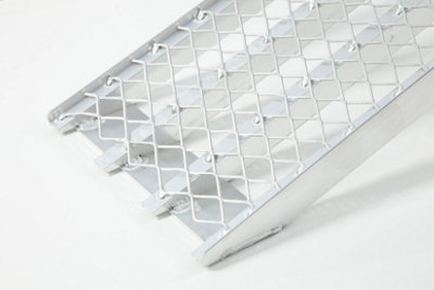The Ramp People Motorbike Ramp with Mesh Surface 2.2m 340kg Folding ...