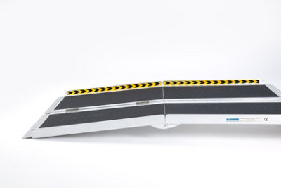 Temporary Threshold Ramp 8ft Multifold Wheelchair Ramp Non Skid ...