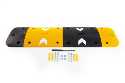 The Ramp People Rubber Speed Bump Kit 50mm / 10mph Speed Ramps with Fixings
