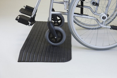 The Ramp People Rubber Threshold Ramp  25mm - 100mm (4"/100mm) 1000kg Capacity Wheelchair Car Loading