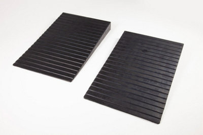 The Ramp People Rubber Threshold Ramp 4mm - 100mm (74mm) Step Ramp Kerb ...