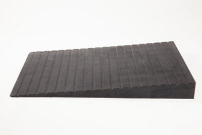 The Ramp People Rubber Threshold Ramp 4mm - 100mm (74mm) Step Ramp Kerb ...